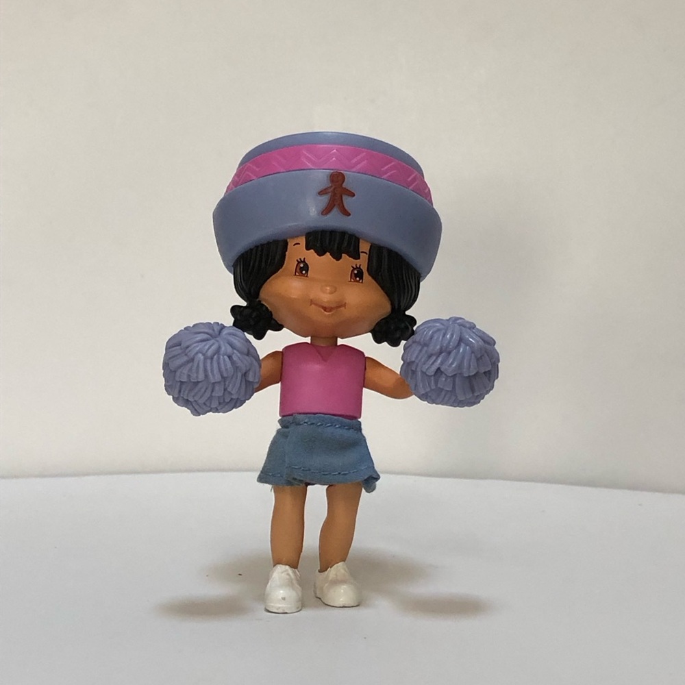 McDonald's 2006 Strawberry Shortcake Ginger Snap Cheerleader Happy Meal Figure